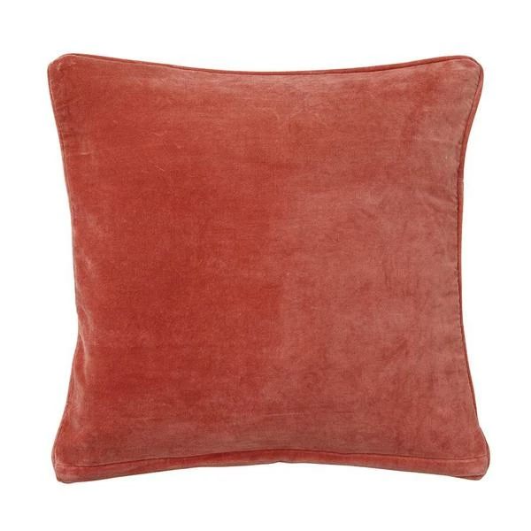 Bungalow DK Velvet Cushion Terracotta 50 X 50cm 3 Bungalow DK Velvet Cushion Terracotta 50 X 50cm