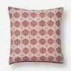 Bungalow DK Kamal Ruby Patterned Cushion 2 Bungalow DK Kamal Ruby Patterned Cushion