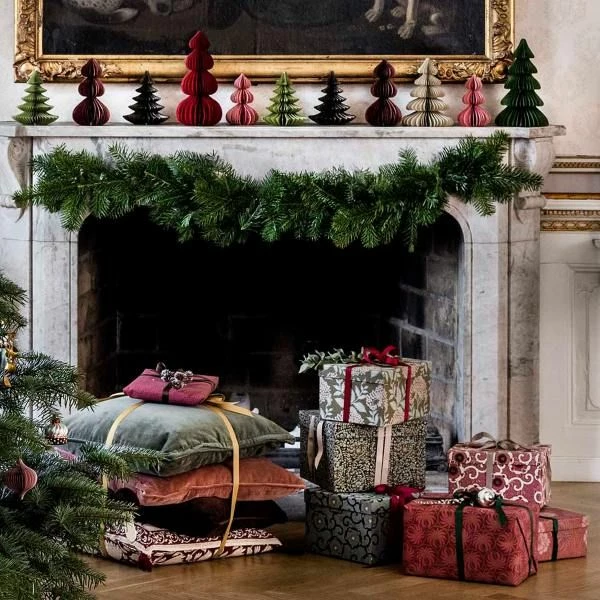 Bungalow DK Papierbaum Evergreen Tree Old Rose 4 Bungalow DK Papierbaum Evergreen Tree Old Rose