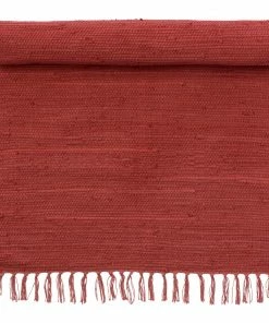 Bungalow DK Chindi Mat Scarlet