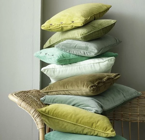 Bungalow DK Velvet Pillow Fern 4 Bungalow DK Velvet Pillow Fern