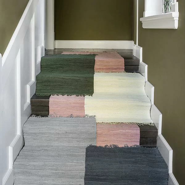 Bungalow DK 100 Cotton Asphalt Grey Chindi Rug 70 X 130 Cm 3 Bungalow DK 100 Cotton Asphalt Grey Chindi Rug 70 X 130 Cm