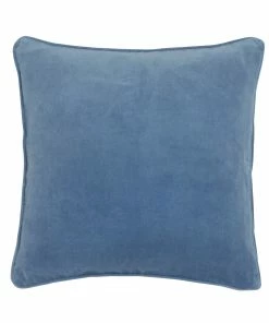 Bungalow DK Velvet Atlantic Blue Cushion 50x50cm
