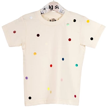 starstyling Natural 2 to 6 Years Confetti T Shirt 3 starstyling Natural 2 to 6 Years Confetti T Shirt