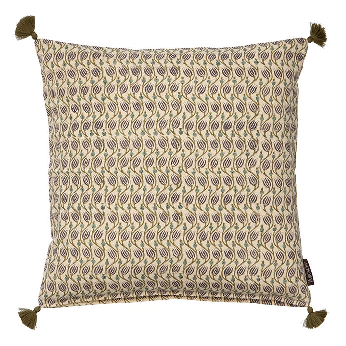Bungalow DK Cushion Cover 50x50cm Lotus Fig 3 Bungalow DK Cushion Cover 50x50cm Lotus Fig