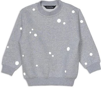 starstyling Grey 7 to 11 Years Reflective Dots Sweater 3 starstyling Grey 7 to 11 Years Reflective Dots Sweater
