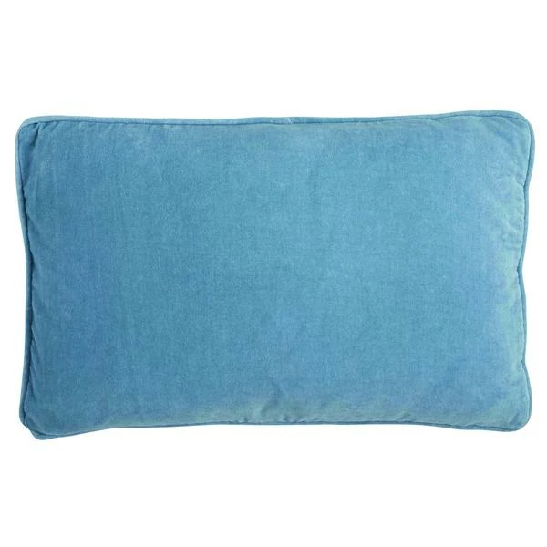 Bungalow DK Velvet Pillow Light Blue 3 Bungalow DK Velvet Pillow Light Blue
