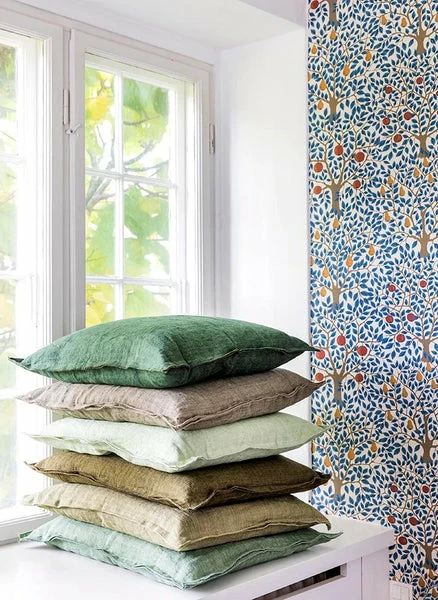 Bungalow DK Handmade Natural Linen Cushion 50x50cm - Seagrass 3 Bungalow DK Handmade Natural Linen Cushion 50x50cm - Seagrass