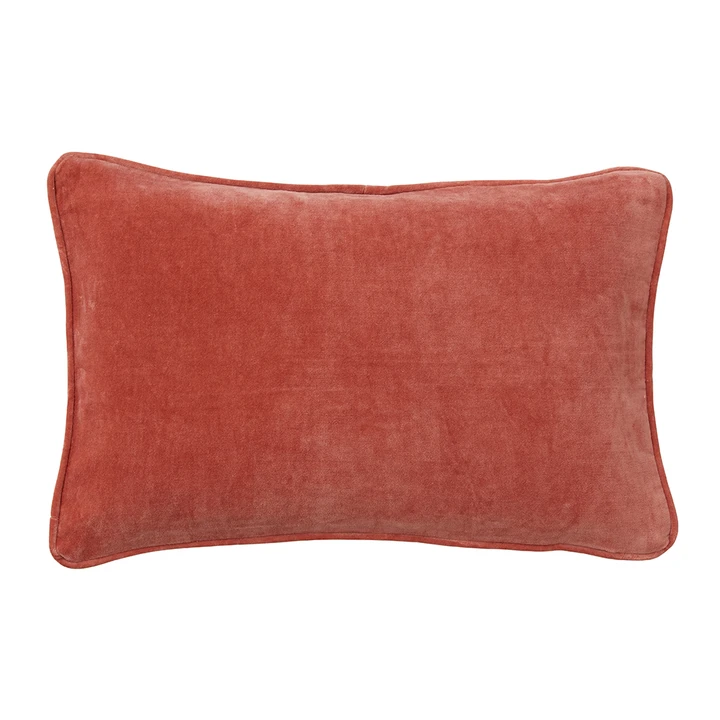 Bungalow DK Cushion Cover 30x50 Velvet Terracotta 3 Bungalow DK Cushion Cover 30x50 Velvet Terracotta