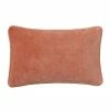 Bungalow DK Velvet Brickred Cushion 33x50cm