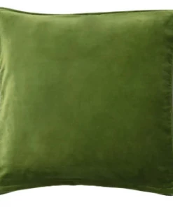 Bungalow DK Velvet & Down Cushion 50x50cm - Fern