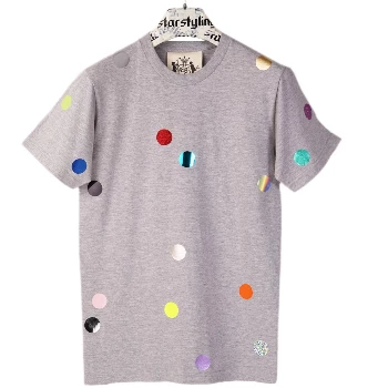 starstyling "Points" T-Shirt Grey 3 starstyling "Points" T-Shirt Grey