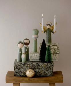 Bungalow DK Decoration Tree Pinus Ruby 3 pcs