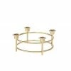 Bungalow DK Advent Candle Holder S Metro Gold