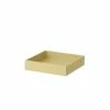 Bungalow DK Lacquer Square Tray Hemp 22,4x22,4x5cm 1 Bungalow DK Lacquer Square Tray Hemp 22,4x22,4x5cm