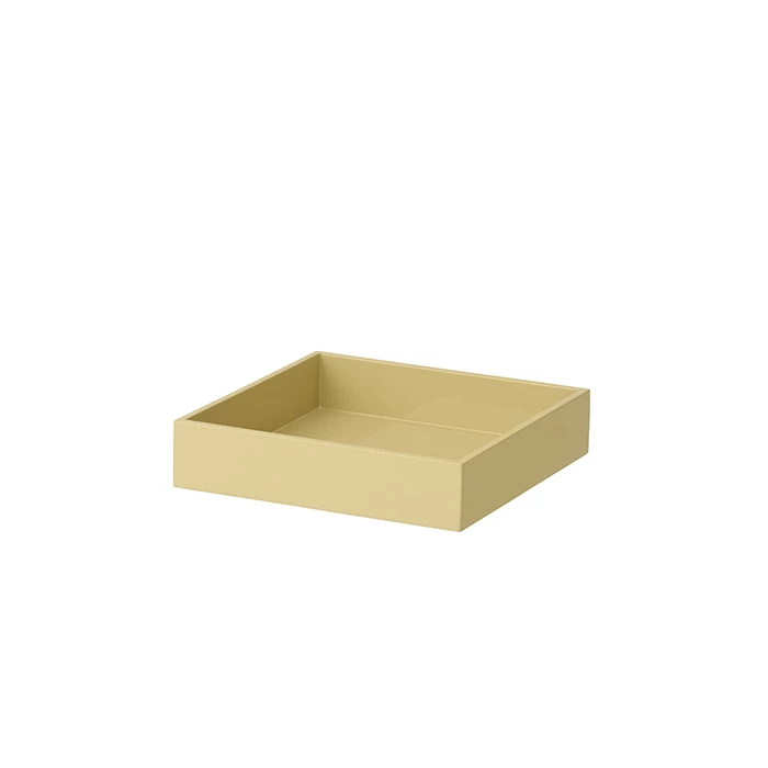 Bungalow DK Lacquer Square Tray Hemp 22,4x22,4x5cm 3 Bungalow DK Lacquer Square Tray Hemp 22,4x22,4x5cm