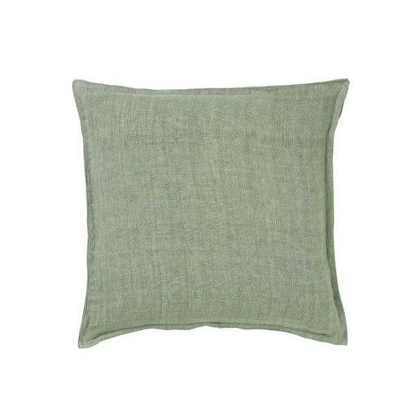 Bungalow DK Cushion Cover Linen Basil 50 X 50 cm 3 Bungalow DK Cushion Cover Linen Basil 50 X 50 cm