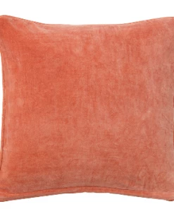 Bungalow DK Velvet & Down Cushion 50x50cm - Brick