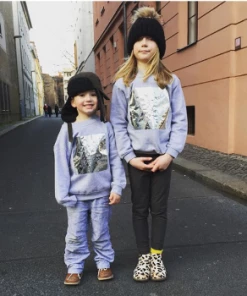 starstyling Kids "Big Square" Sweater Grey