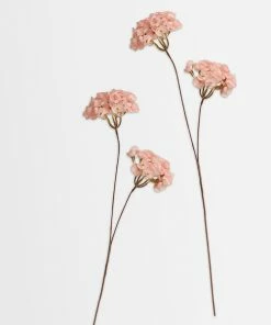 Bungalow DK Rosy Hydrangeas Faux Flower Stem