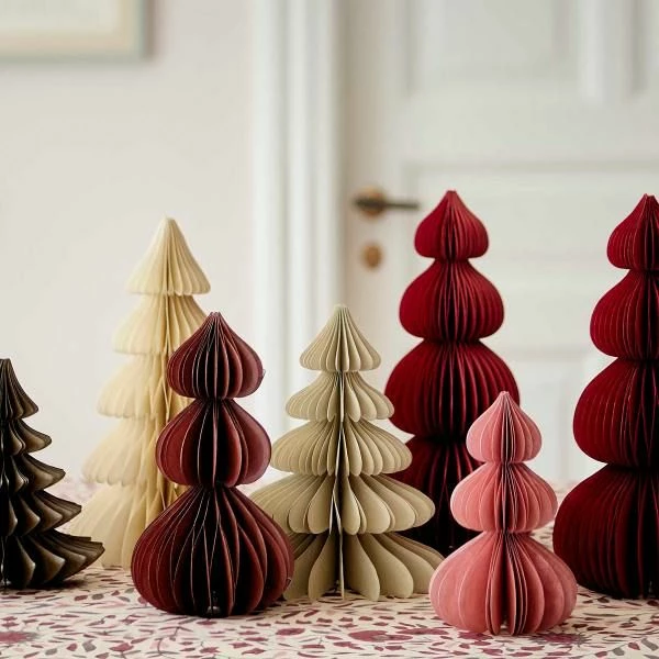 Bungalow DK Papierbaum Evergreen Tree Old Rose 3 Bungalow DK Papierbaum Evergreen Tree Old Rose