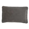 Bungalow DK Velvet & Down Cushion 33x50cm - Dark Grey 2 Bungalow DK Velvet & Down Cushion 33x50cm - Dark Grey