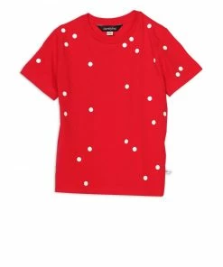 starstyling Red 12 to 14 Years Confetti Glow Tee