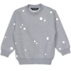 starstyling Grey 12 to 14 Years Reflective Dots Sweater 2 starstyling Grey 12 to 14 Years Reflective Dots Sweater