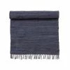 Bungalow DK Cotton Chindi Rug - Navy Blue 2 Bungalow DK Cotton Chindi Rug - Navy Blue