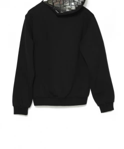 starstyling Black Silver Mirror Mosaic Hoody