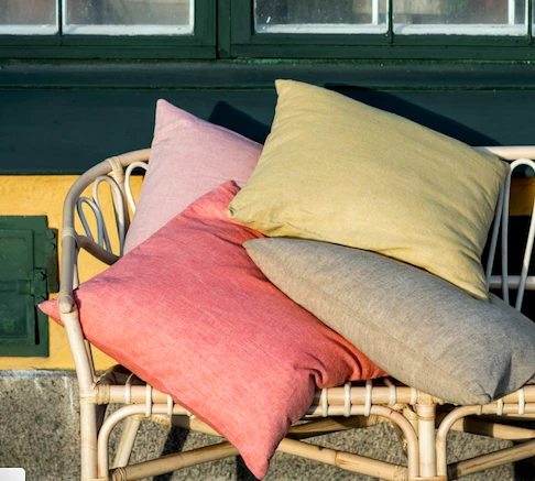 Bungalow DK Lemon Linen Cushion 50x50cm 4 Bungalow DK Lemon Linen Cushion 50x50cm