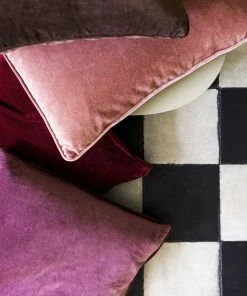 Bungalow DK Velvet & Down Cushion 50x50cm - Brick 11 Bungalow DK Velvet & Down Cushion 50x50cm - Brick