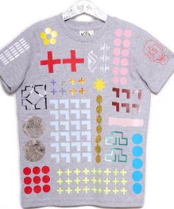 starstyling Grey 12 to 14 Years Everything Allover T Shirt