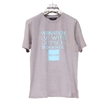 starstyling Grey Cotton Brands T Shirt 3 starstyling Grey Cotton Brands T Shirt
