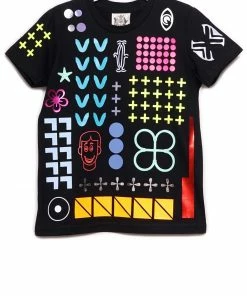 starstyling Black 2 to 6 Years Everything Allover T Shirt 9 starstyling Black 2 to 6 Years Everything Allover T Shirt