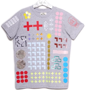 starstyling Grey 7 to 11 Years Everything Allover T Shirt 3 starstyling Grey 7 to 11 Years Everything Allover T Shirt