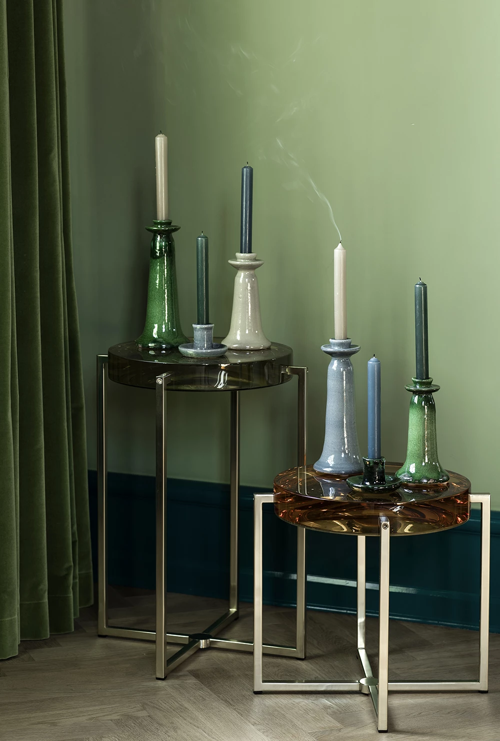 Bungalow DK Candle Holder Vital Grass M 4 Bungalow DK Candle Holder Vital Grass M