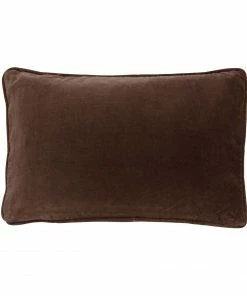 Bungalow DK Cushion Cover 33x50cm Velvet Chocolate