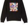 starstyling Black Multicolor Mosaic Sweater