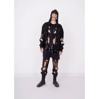 starstyling Black "Cut House" Zip Jacket 4 starstyling Black "Cut House" Zip Jacket