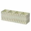 Bungalow DK Pencil Holder Wavy Olive 1 Bungalow DK Pencil Holder Wavy Olive