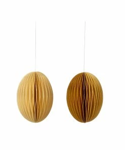 Bungalow DK Paper Deco Egg Swirl Straw M 2 Pcs