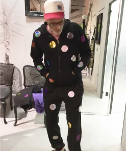 starstyling Black Pailles Zip Jacket 9 starstyling Black Pailles Zip Jacket