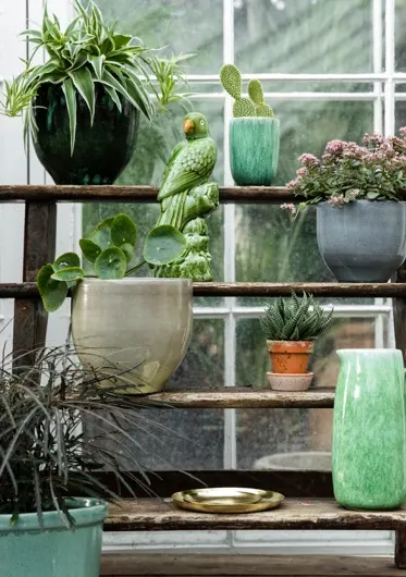 Bungalow DK Flower Pot Tara Celery M S/2pcs 4 Bungalow DK Flower Pot Tara Celery M S/2pcs