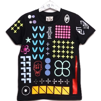 starstyling Black 12 to 14 Years Everything Allover T Shirt 3 starstyling Black 12 to 14 Years Everything Allover T Shirt