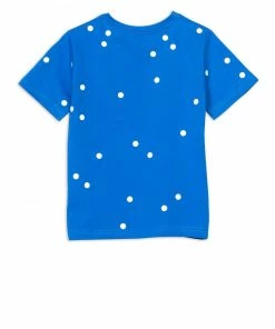 starstyling Blue 2 to 14 Years Confetti Glow Tee