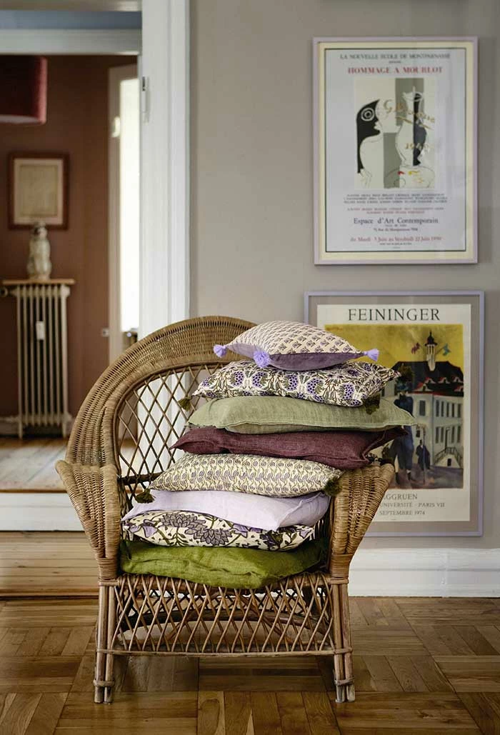 Bungalow DK Cushion Cover 50x50cm Sitapur Fig 4 Bungalow DK Cushion Cover 50x50cm Sitapur Fig