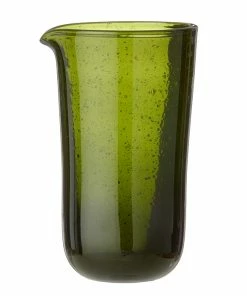 Bungalow DK Glass Pitcher Salon Seaweed
