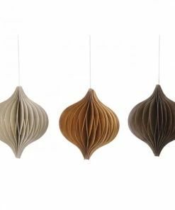 Bungalow DK Paper Drop Espresso - 3er Set