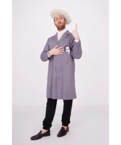 starstyling Grey Professor Work Coat